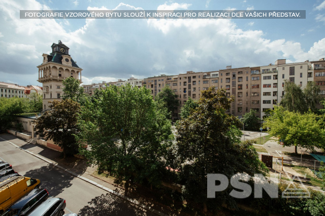 Výhledy na okolí z jednotlivých pater domu - 13/17