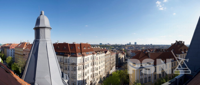 Prodej bytu 5+kk/T mezonet o&nbsp;výměře 162,2 m² Kodaňská 47, Praha 10 Vršovice