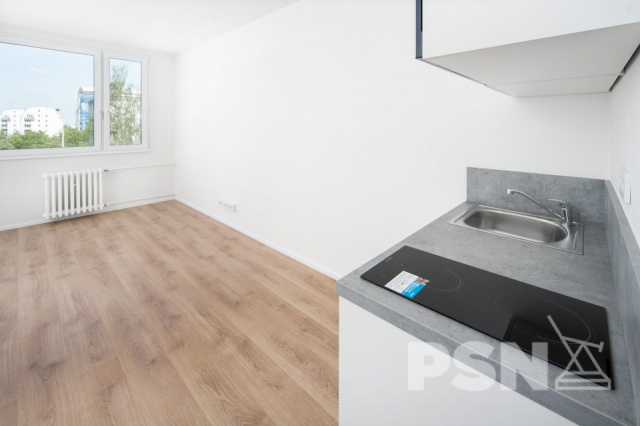 Pronájem bytu 1+kk v&nbsp;projektu SKYLINE, Praha&nbsp;11 Čenětická 2413/1a, Praha 11
