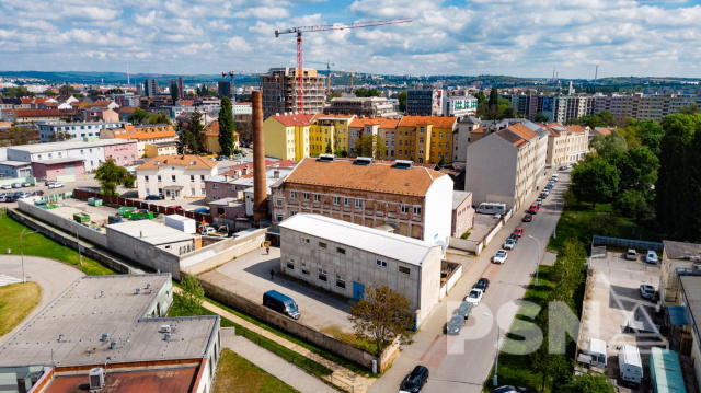 Komerční hala - Komárovské nábřeží Brno 